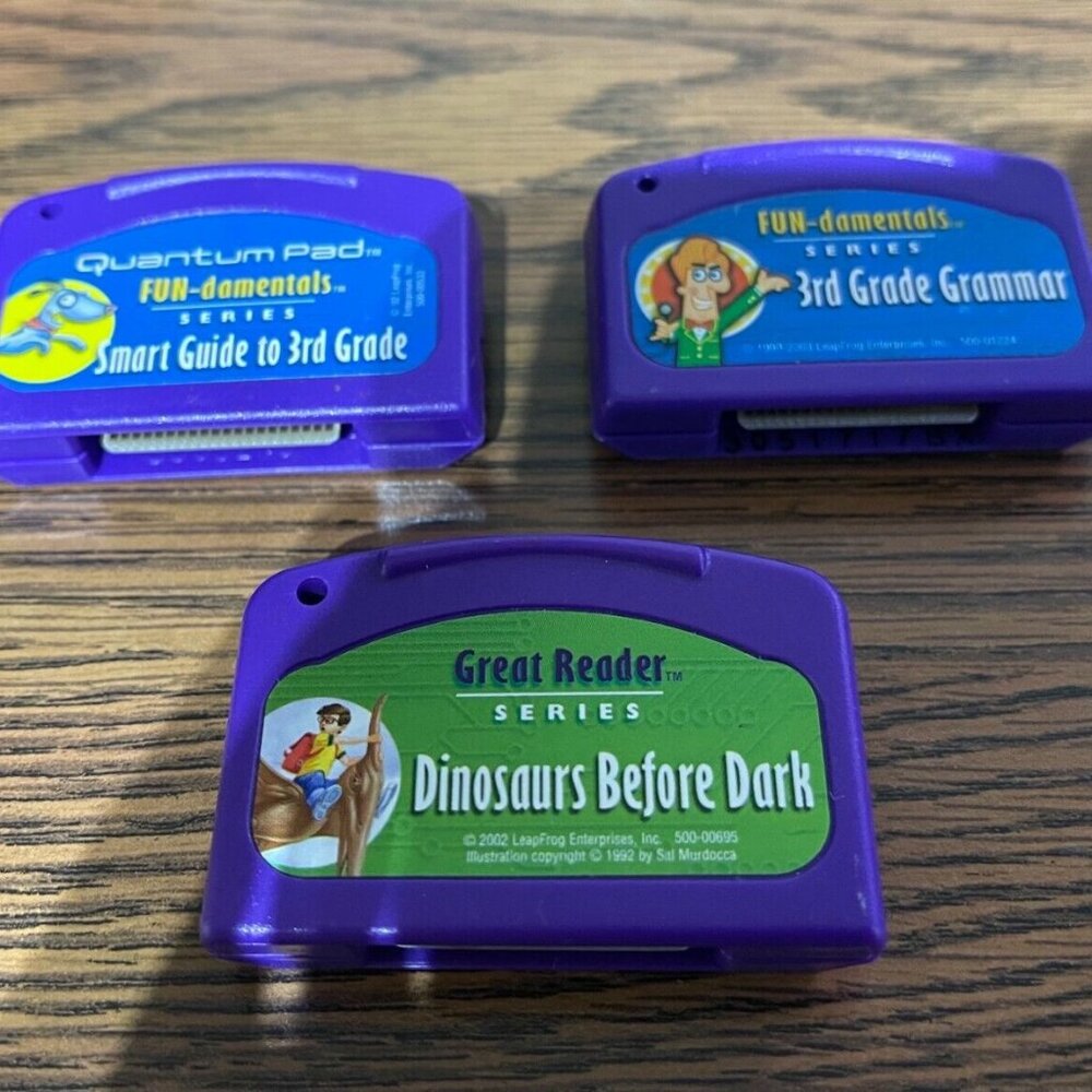 Leapfrog Quantum Learning Series Games Lot of 3